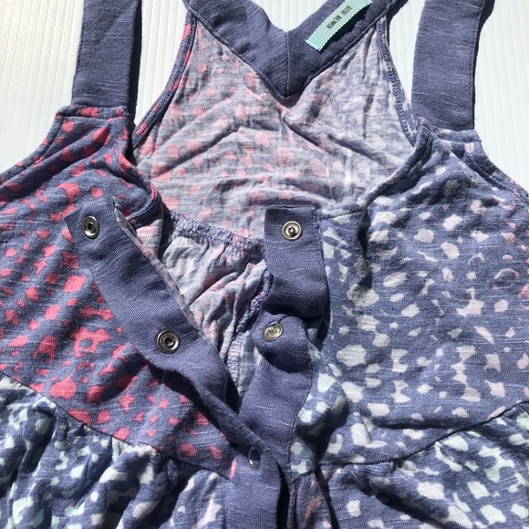 Kimchi Blue Button Down Racerback Flowy Tank Top - Picture 3 of 5